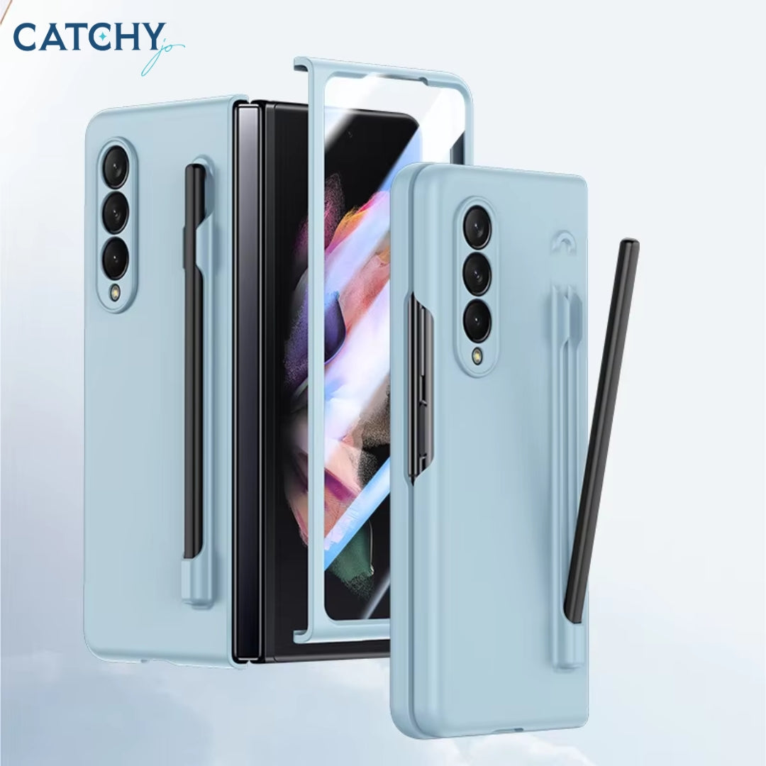 Samsung Z Fold Front Glass Matte Folding Case