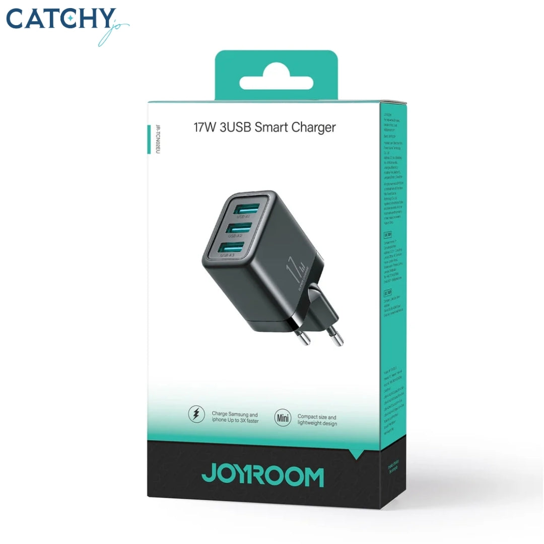 JOYROOM JR-TCN02 3.4A 3USB Charging Adapter