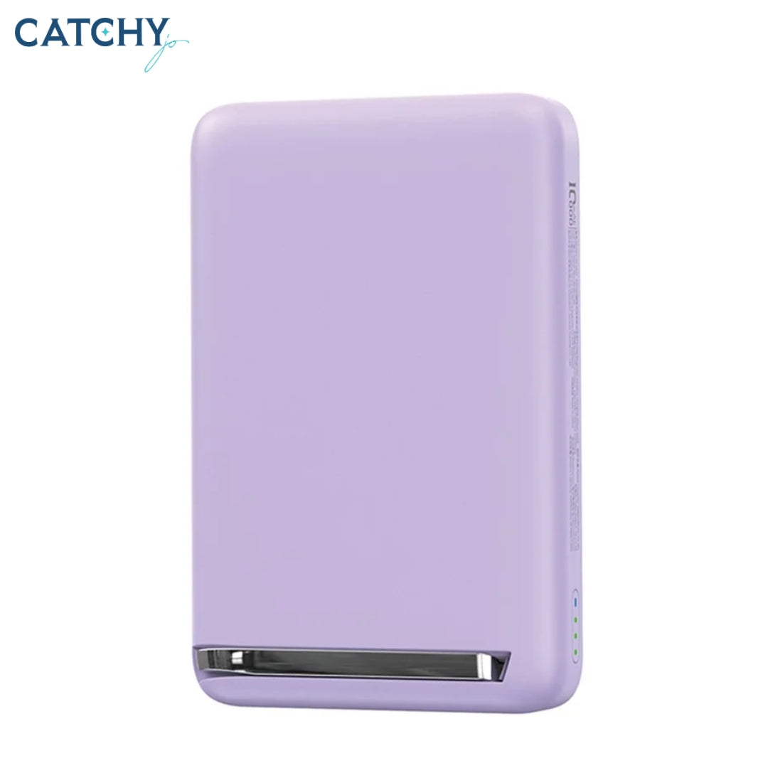 WiWU Wi-P043 Magnetic Wireless  Power Bank With Kickstand 10000mAh