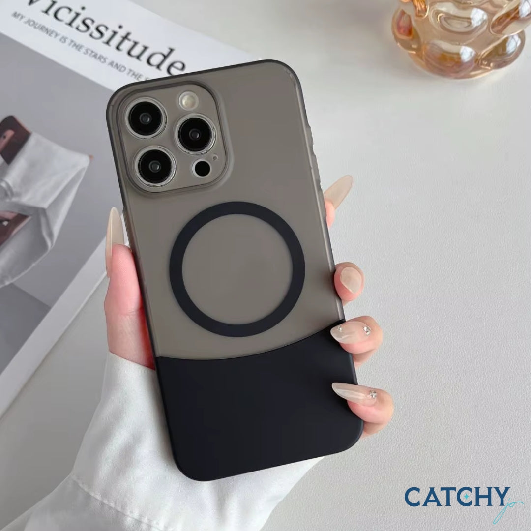 Matte iPhone Splicing Magnetic Case