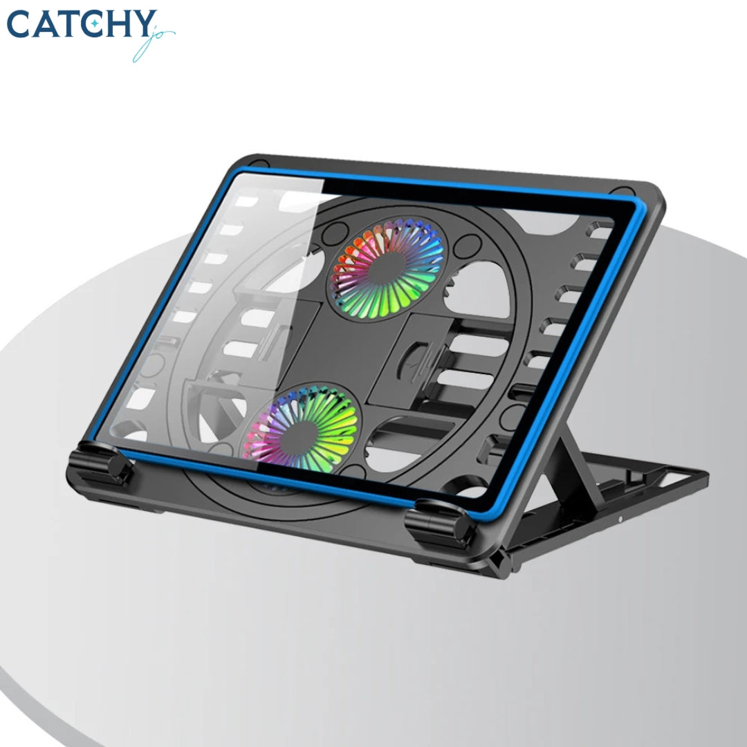 Adjustable Cooling Laptop Riser (10-17.9 inch)