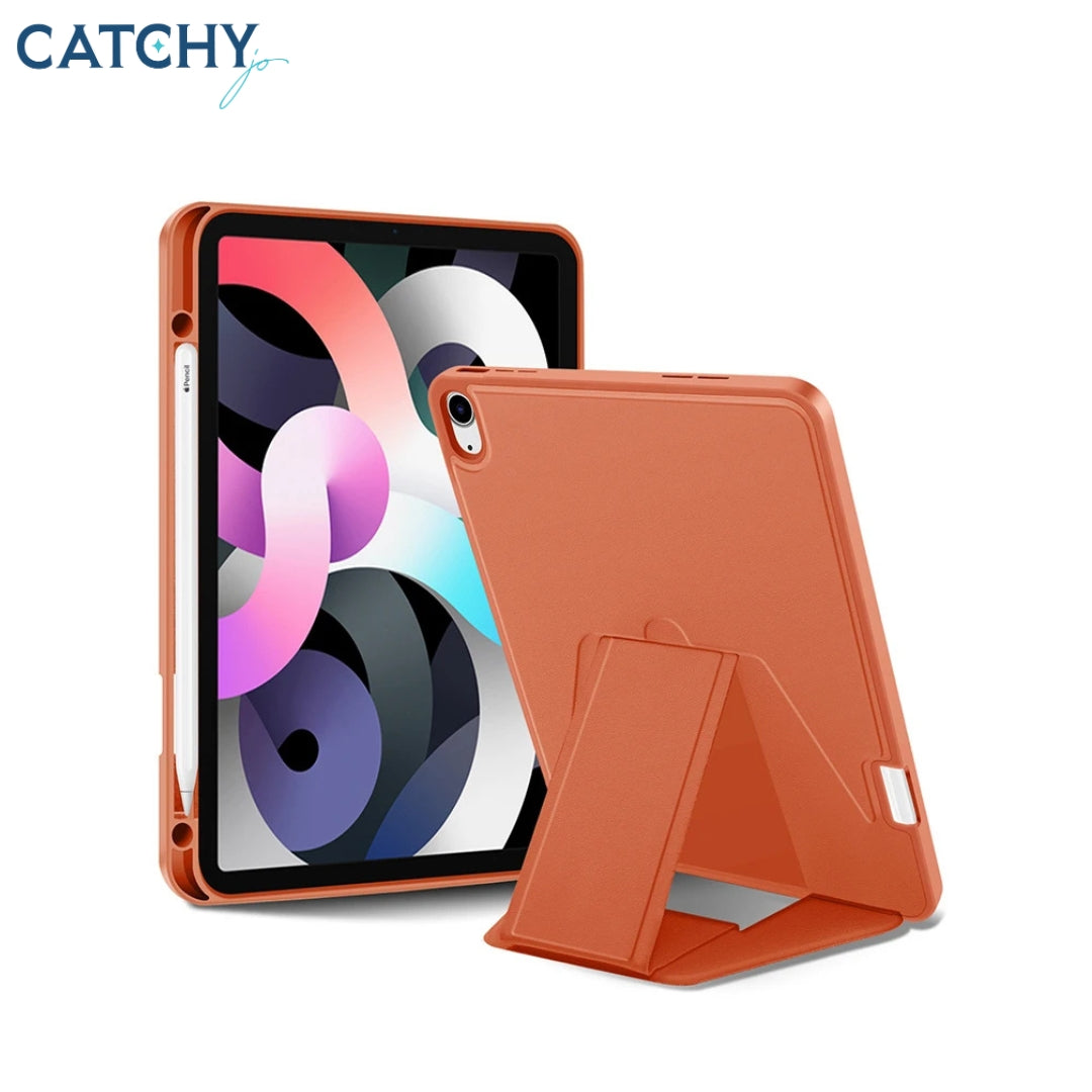 iPad PU Leather Case With Pen Slot & Holder Protector