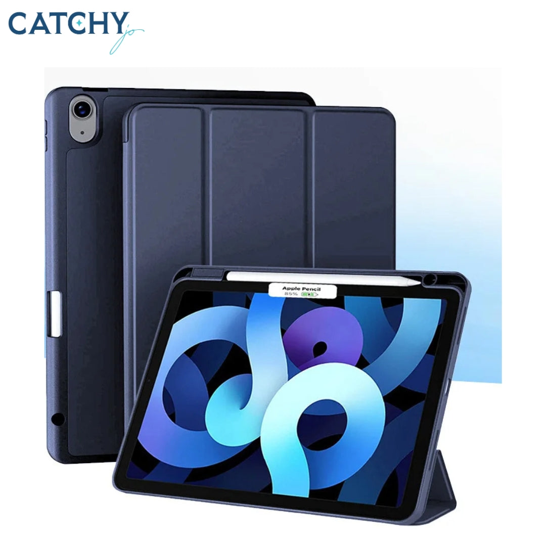 iPad Magnetic Trifold With Pen Slot Smart Case