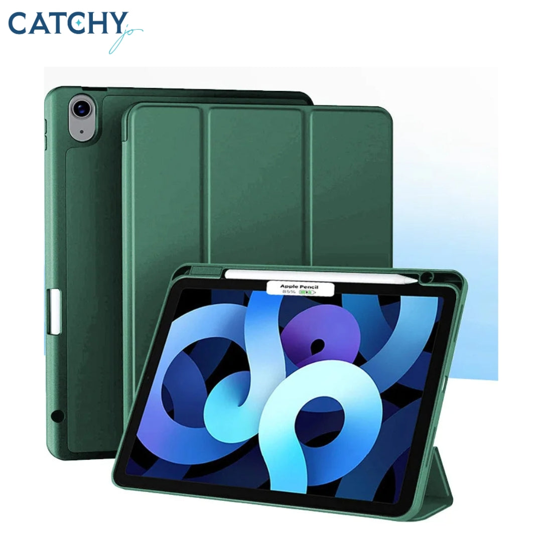 iPad Magnetic Trifold With Pen Slot Smart Case