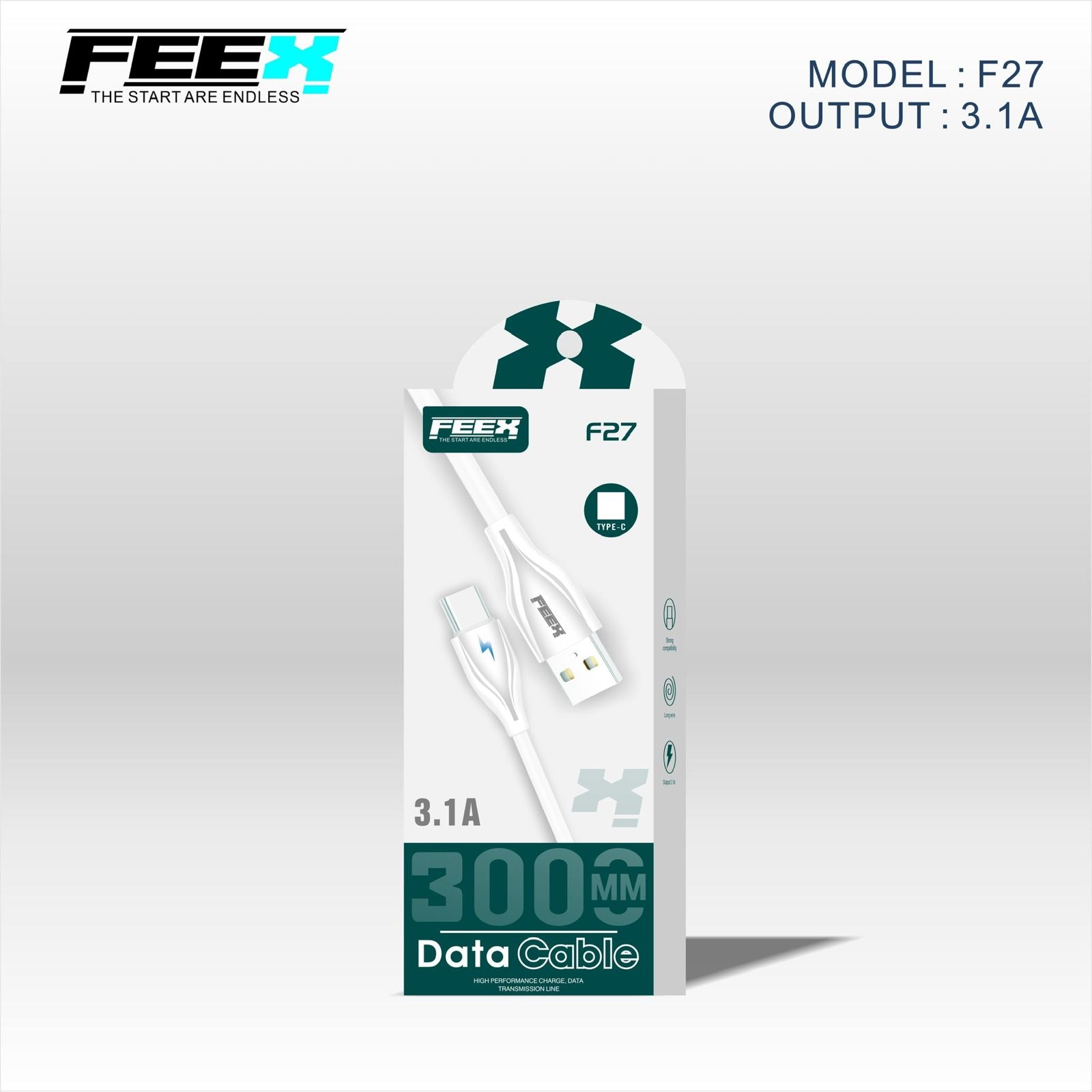 FEEX F27 USB To Type-C Data Cable