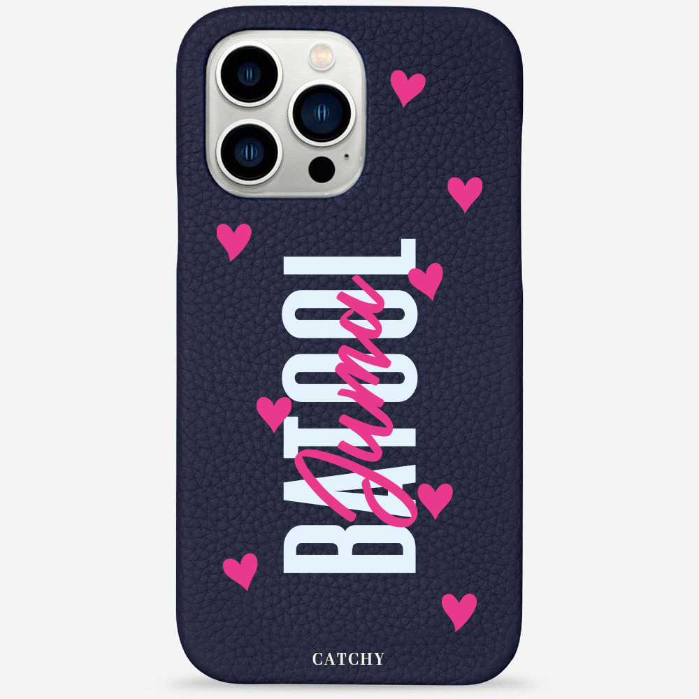 iPhone Leather Batool Heart Case (Design)