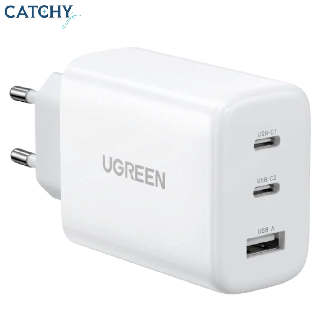 UGREEN USB-C Charging Adapter With 3-Ports (65W)